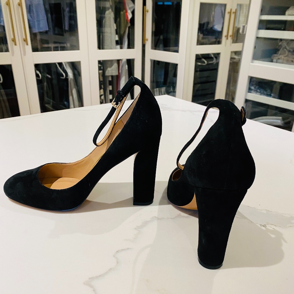 BR 4 inch Suede Mary Janes